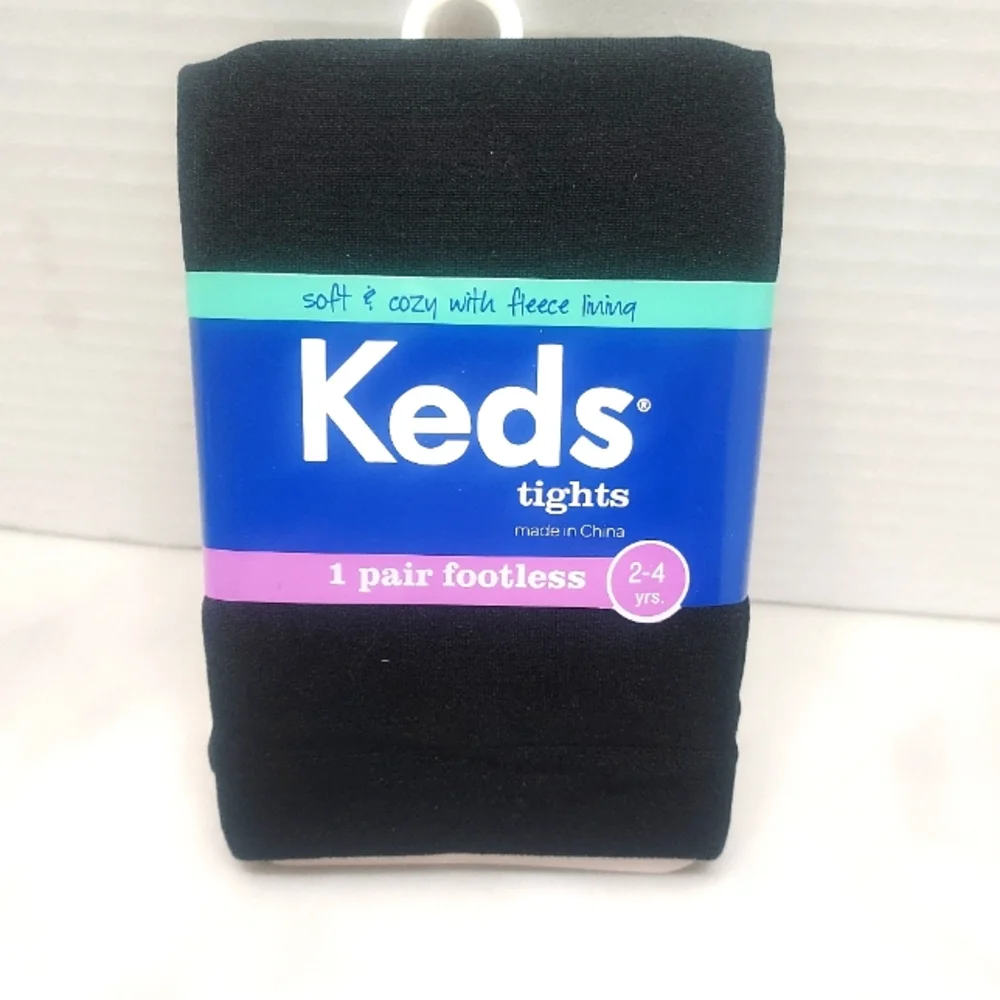 Kids black footless tights. Size 2-4 years old